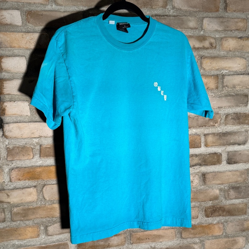 Obey Turquoise Short Sleeve Tee